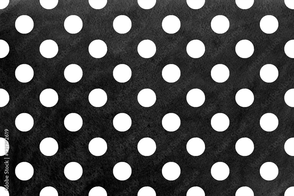 Watercolor polka dot background. Watercolor polka dot background.