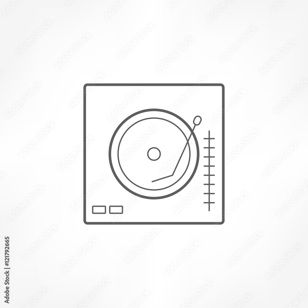 turntable icon turntable icon
