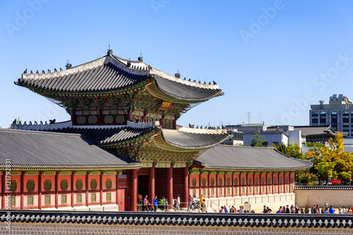 Gyeongbokgung Palace : SEOUL KOREA.