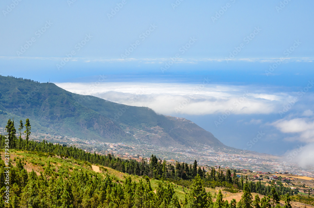 Fototapeta premium View of the Orotava Valley.