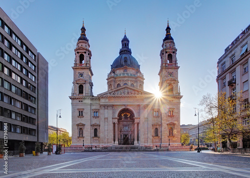 Tela St. Stephen's Basilica in Budapest, Hungary