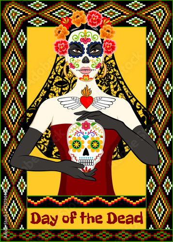 Dia de los Muertos card