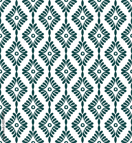 Seamless floral ornamental vector background. For wallpaper pattern, surface textures ornament, fabric textile pattern