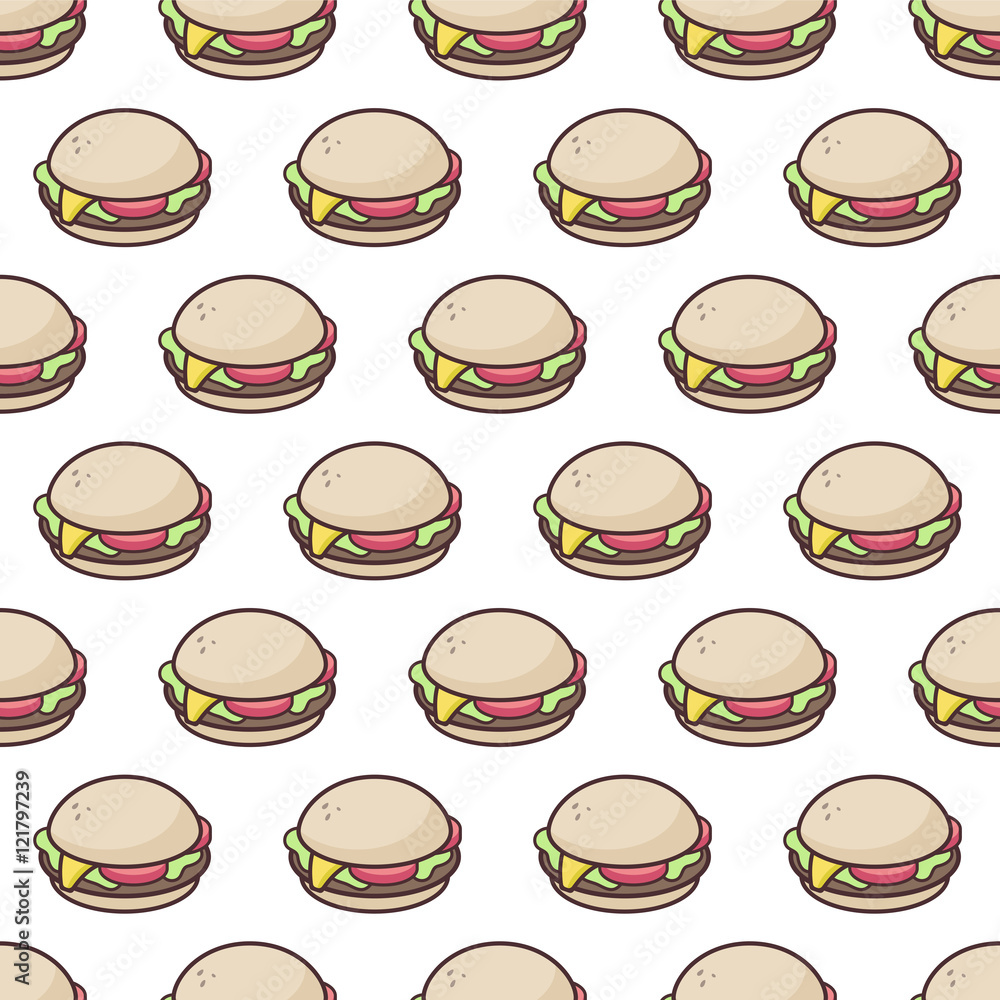 Hamburger Pattern Hamburger Pattern