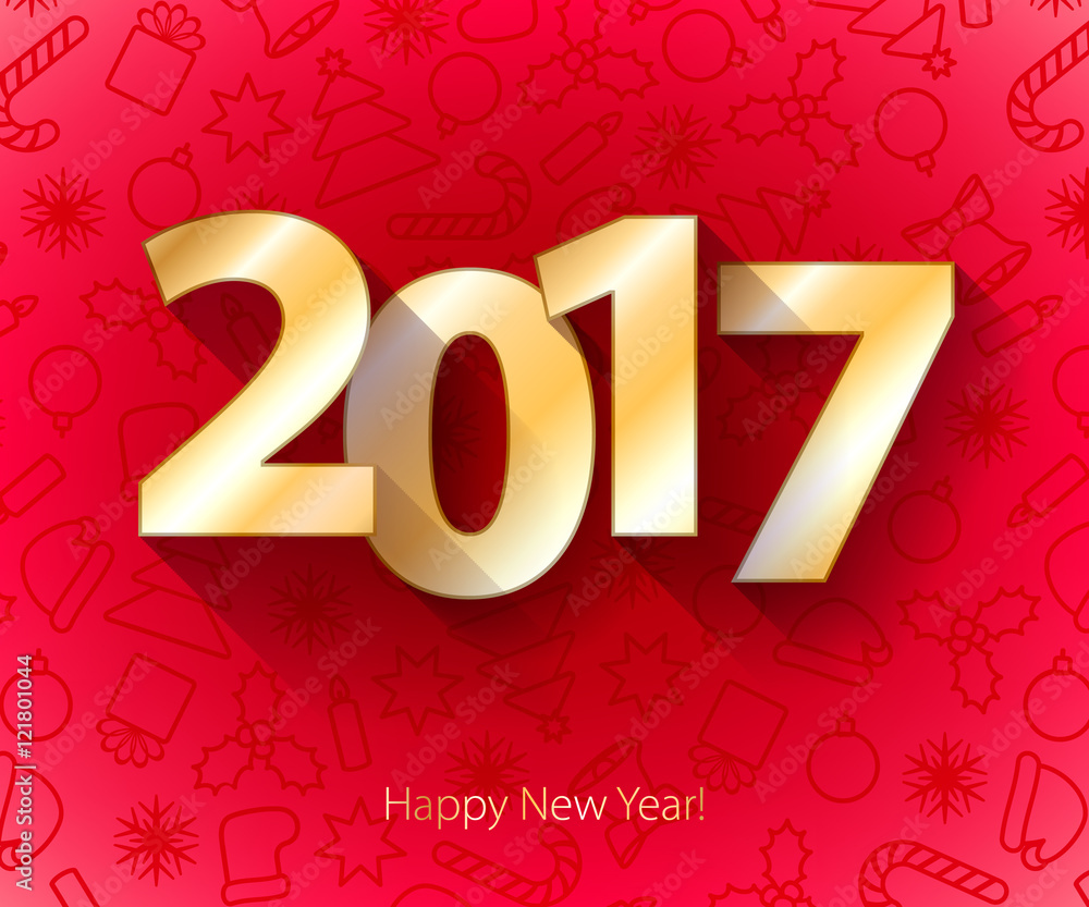 Happy New Year 2017 background. Happy New Year 2017 background.