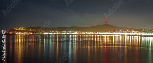 Douglas Bay at night