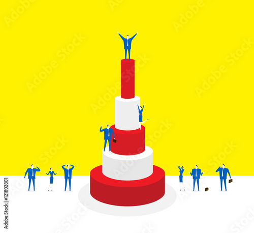 The winner / Relatively good people can get higher achievement.