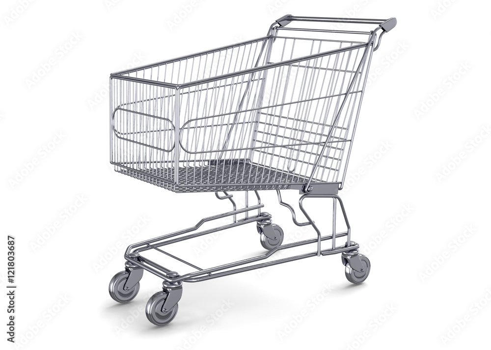 Shopping Cart - 3D Shopping Cart - 3D