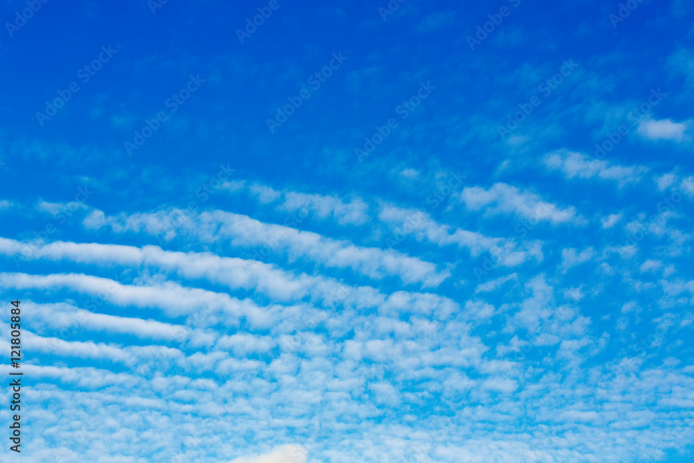 Fototapeta premium White clouds in the blue sky
