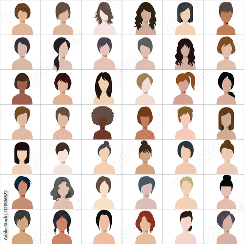 People illustration avatar Vector