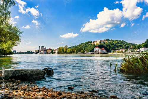 Passau die Dreiflüsse Stadt