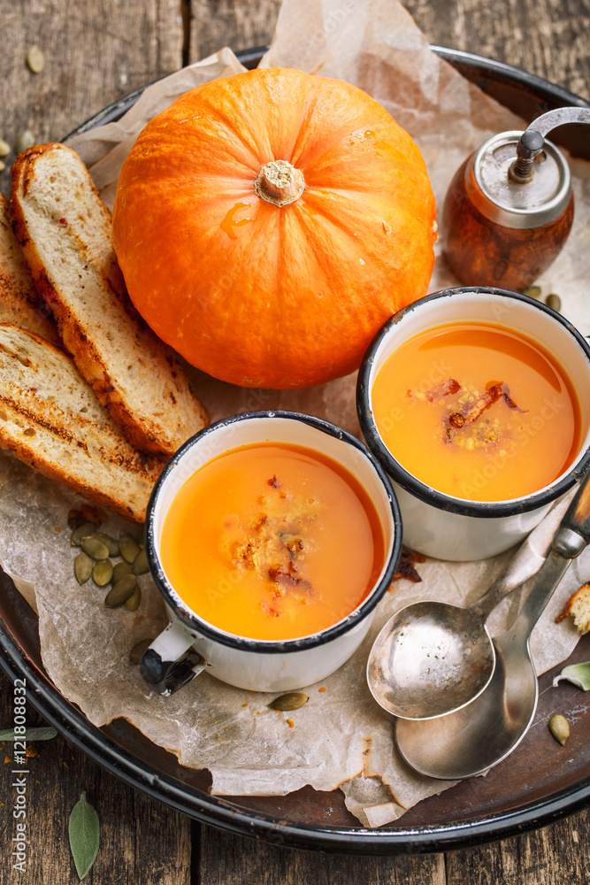 Pumpkin cream soup Pumpkin cream soup