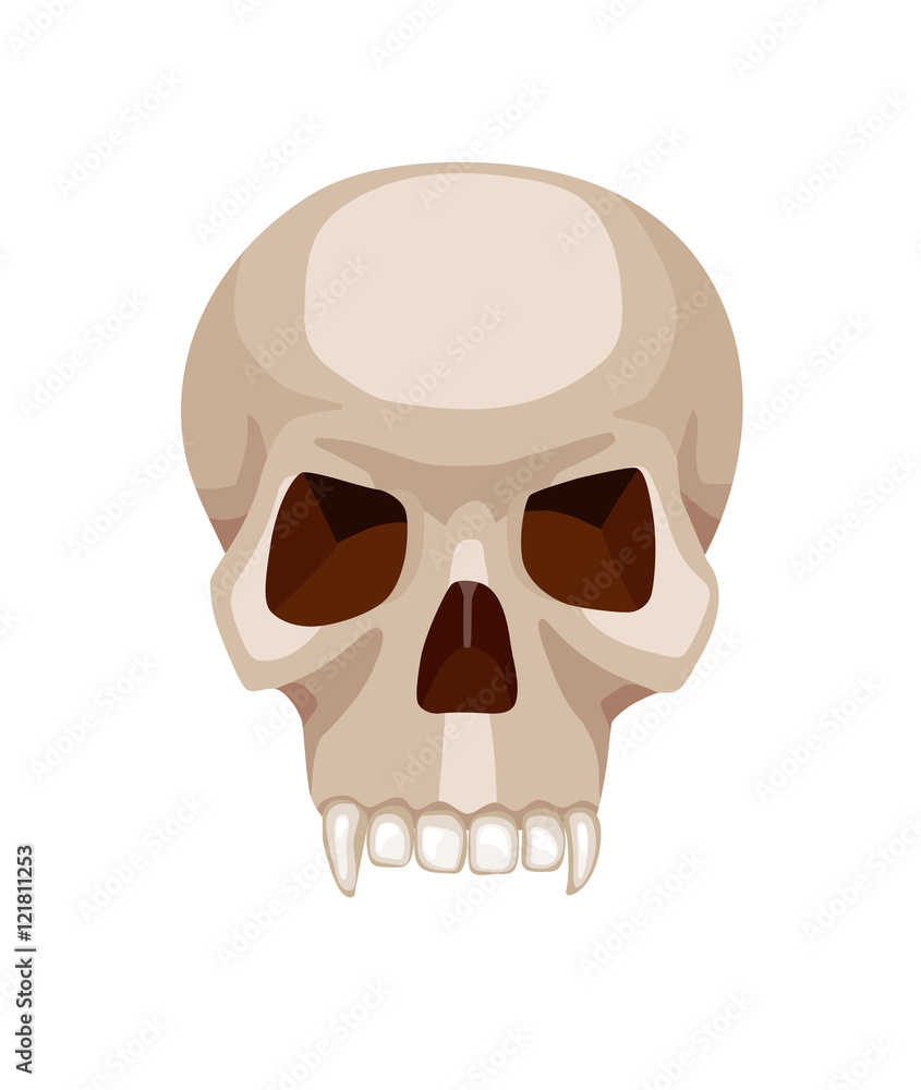 skull stylized cartoon vector illustration skull stylized cartoon vector illustration