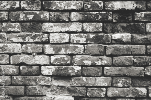 Old wall of brick