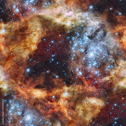 Fototapeta Naklejka Na Ścianę i Meble -  Spase background. Seamless colorful pattern.