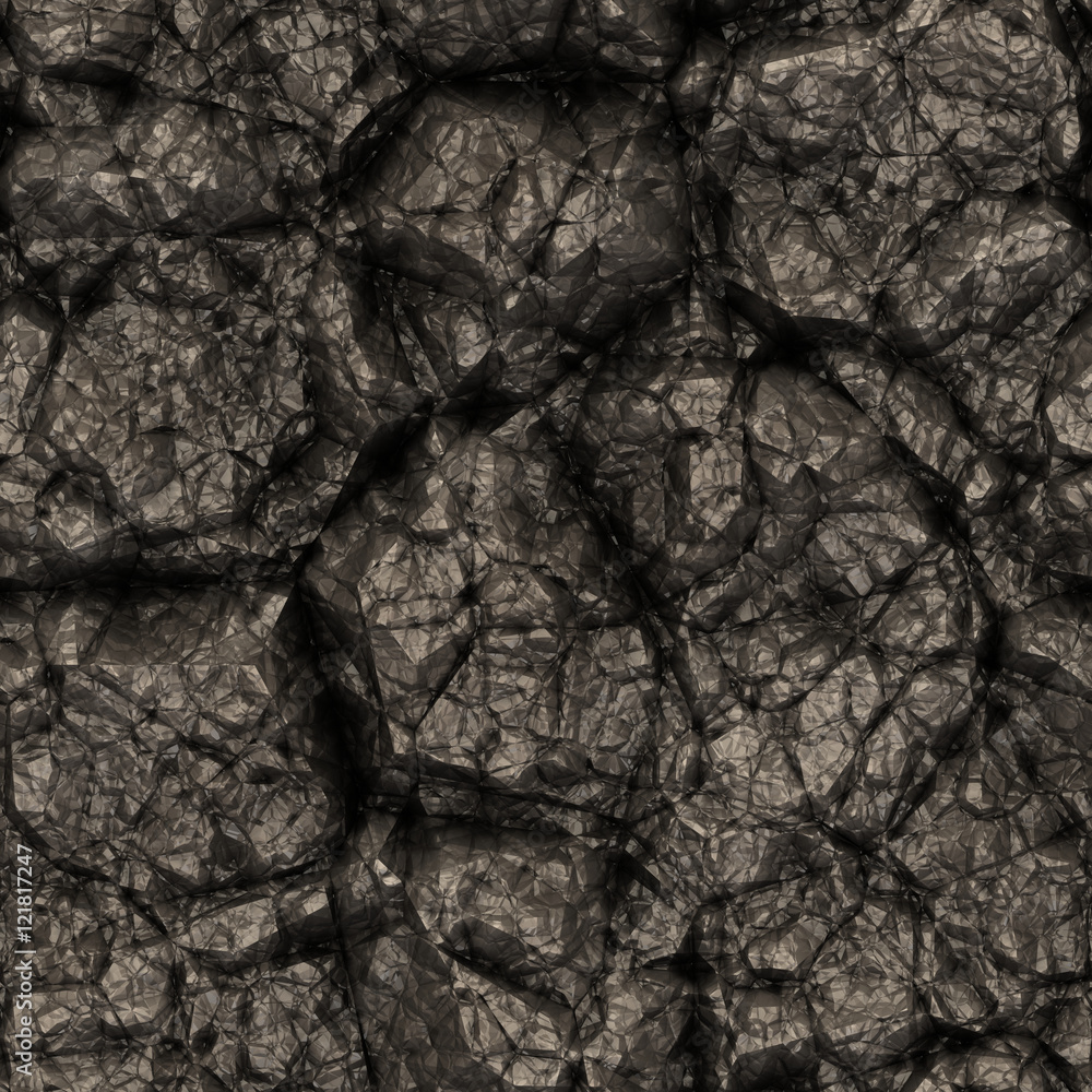 Fototapeta premium Stone texture. Seamless pattern. 3D rendering illustration.