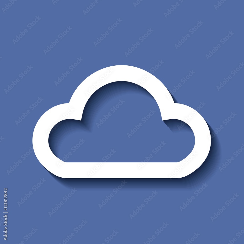 cloud silhouette isolated icon vector illustration design cloud silhouette isolated icon vector illustration design