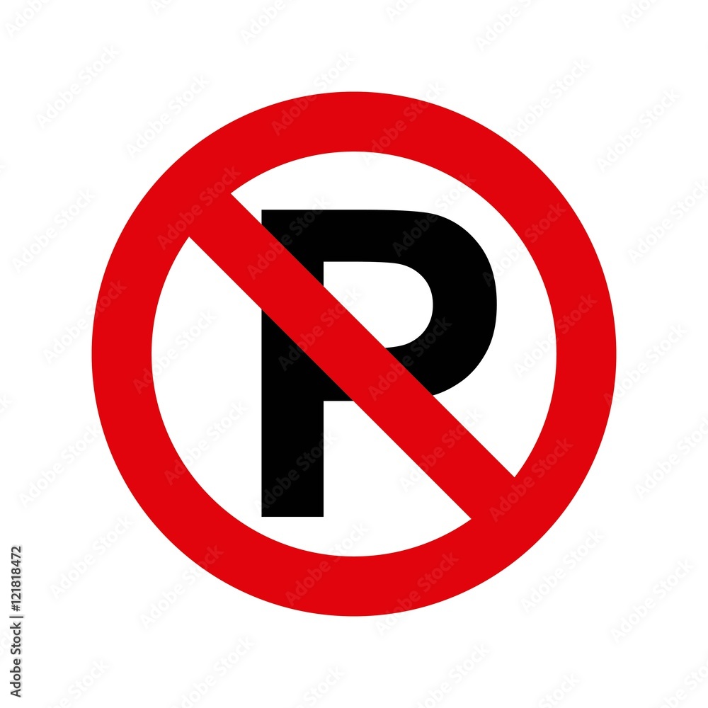 parking zone signal icon vector illustration design parking zone signal icon vector illustration design