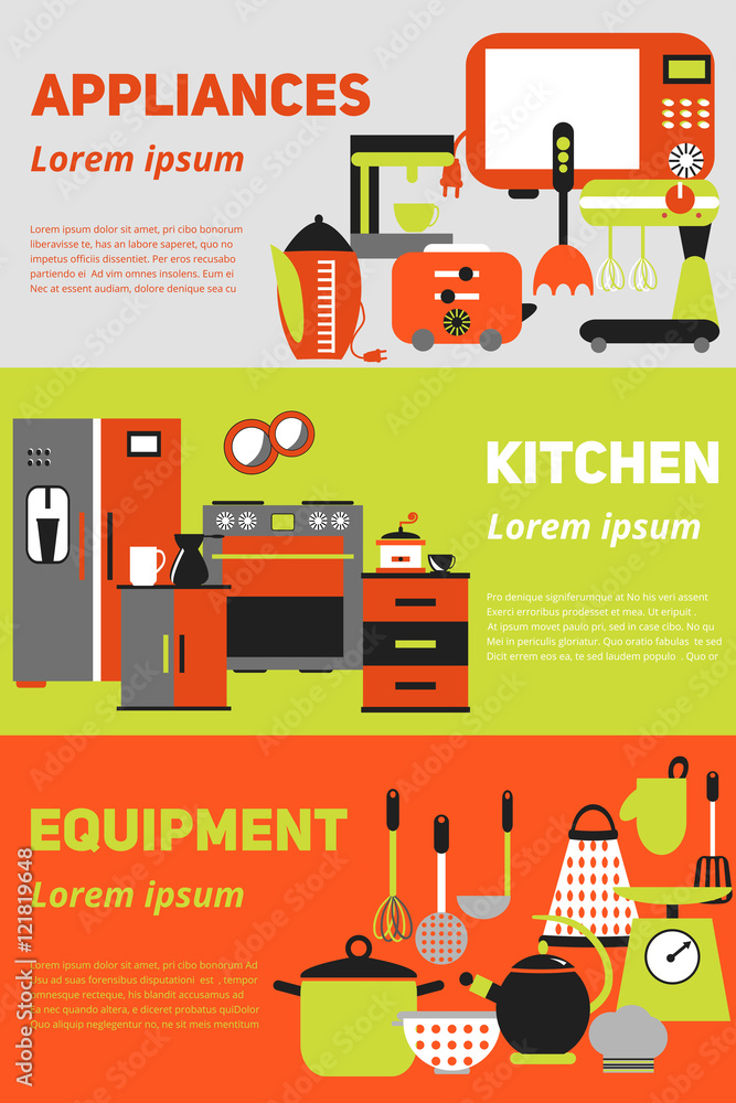 Kitchen Appliances Sale Template