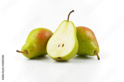 two and half ripe pears