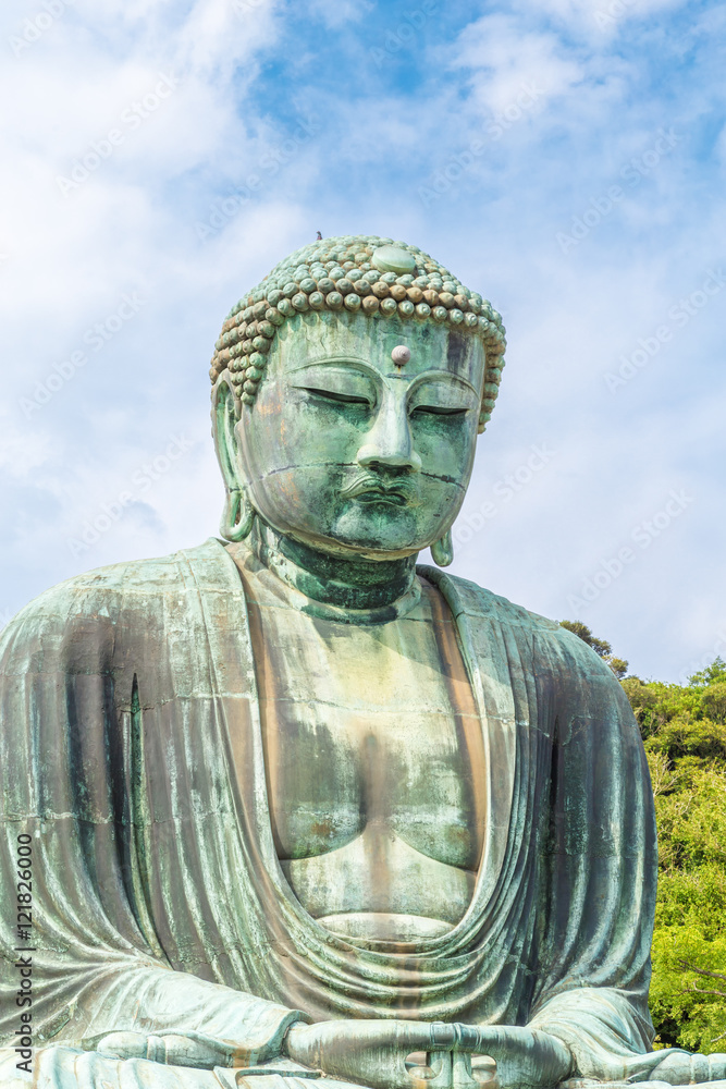 The Great Buddha in Kamakura. The Great Buddha in Kamakura.