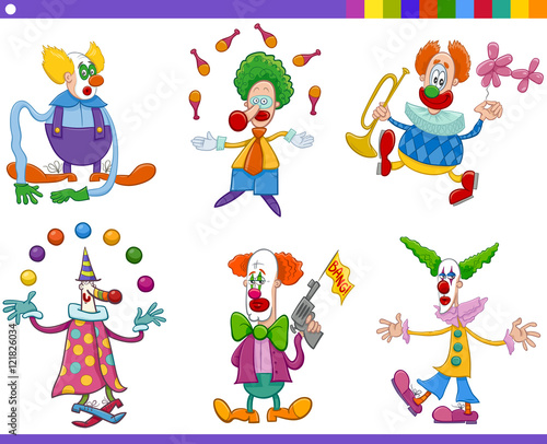 circus clowns collection