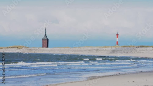 Nordsee Urlaub Westturm Wangerooge und Leuchtturm