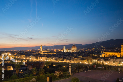 View of Piazzale Michelangelo is a square with a panoramic locat