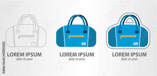 Logo sport bag