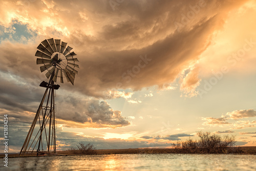 Canvas Print Hope for Rain