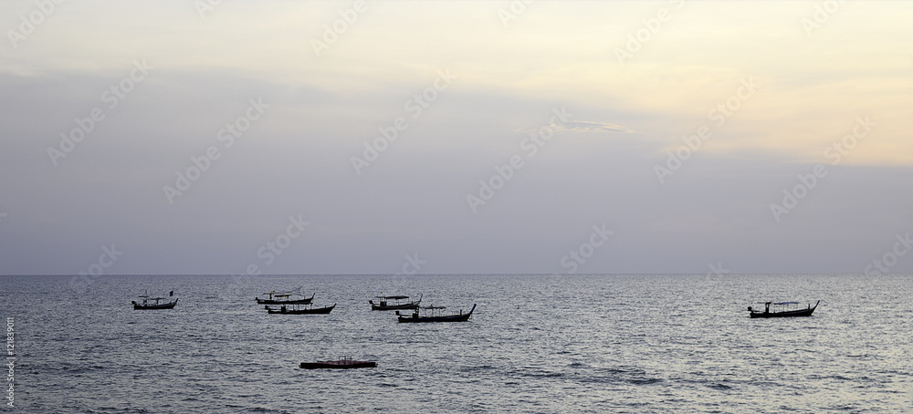 Landscape sea view