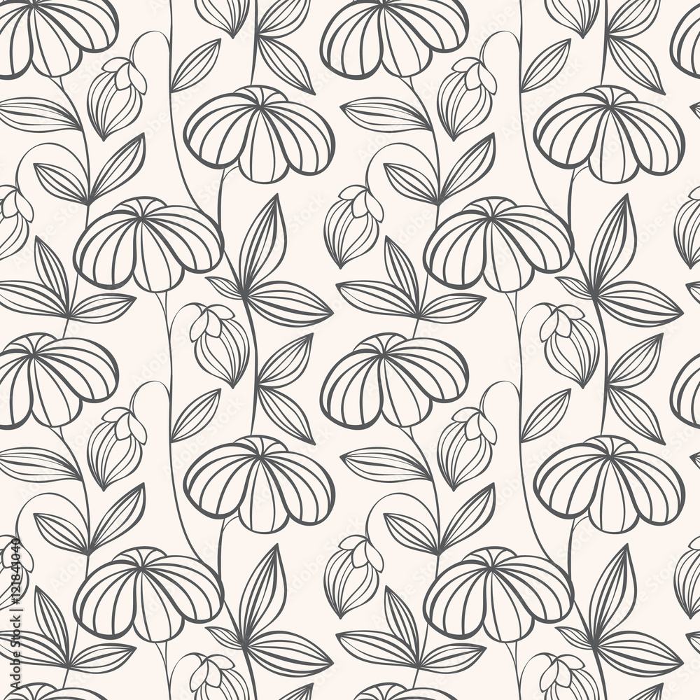 Floral seamless pattern Floral seamless pattern