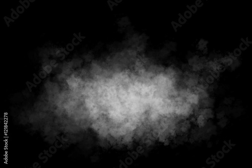 Fog or smoke isolated transparent special effect. White cloudiness, mist or smog background.