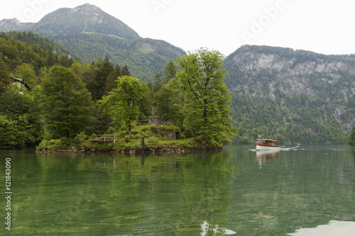 Wallpaper Mural Lake Konigsee in Bavarian Alps. Torontodigital.ca