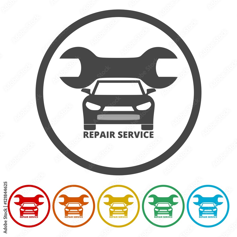 Repair tool sign icon. Service symbol. Repair tool sign icon. Service symbol.