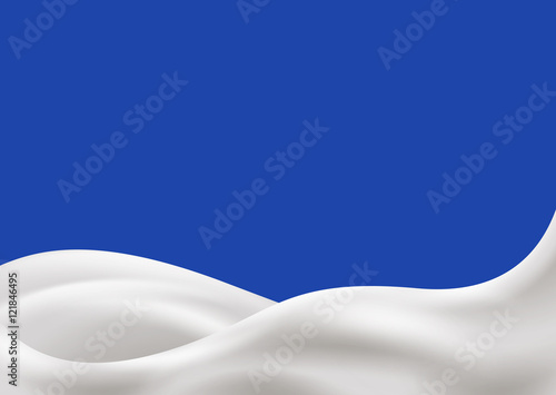Milk wave vector illustration