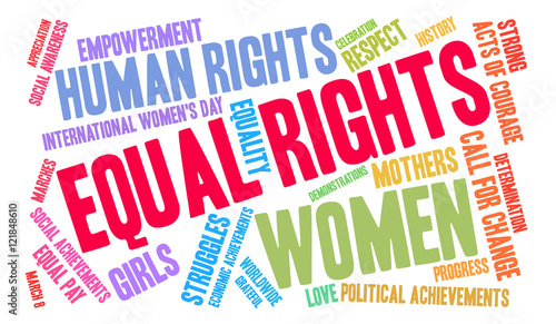 Equal Rights Word Cloud