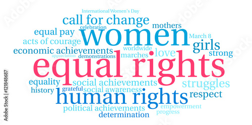 Equal Rights Word Cloud