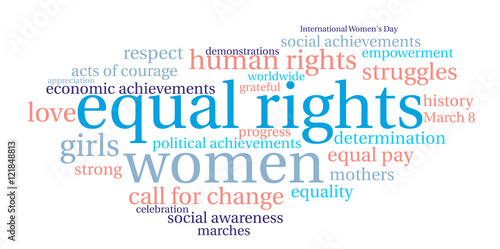 Equal Rights Word Cloud