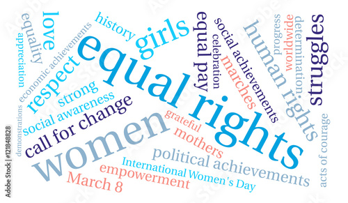 Equal Rights Word Cloud