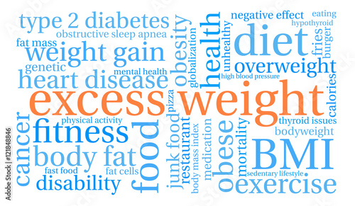 Excess Weight Word Cloud