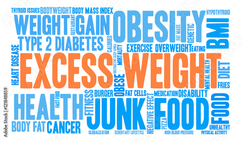 Excess Weight Word Cloud