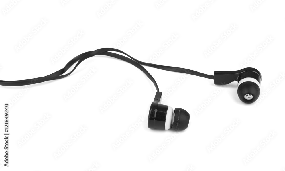 Modern portable audio earphones Modern portable audio earphones