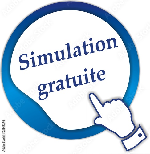 bouton simulation gratuite