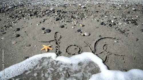 Love sulla battigia.