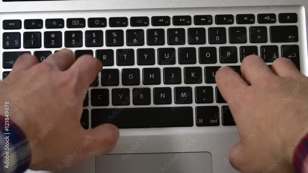 Young Man Writting An E-Mail Or Report On His Laptop, Hands Detail, Above Shot
Young Man Writting An E-Mail Or Report On His Laptop, Hands Detail, Above Shot