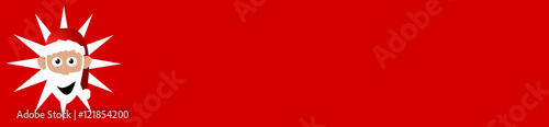 Weihnachtsmann Banner