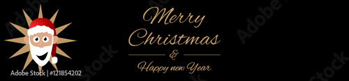 Weihnachtsmann Banner