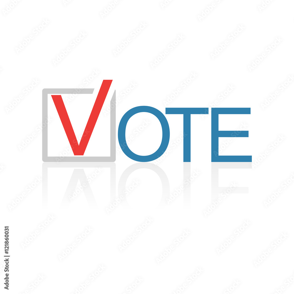 Fototapeta premium Voting concept picture