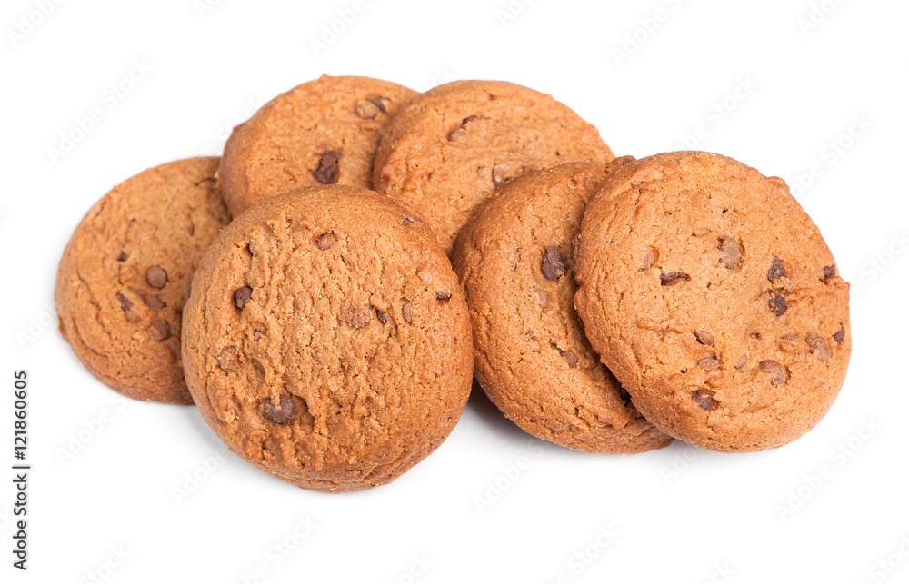Oatmeal cookies with chocolate Oatmeal cookies with chocolate